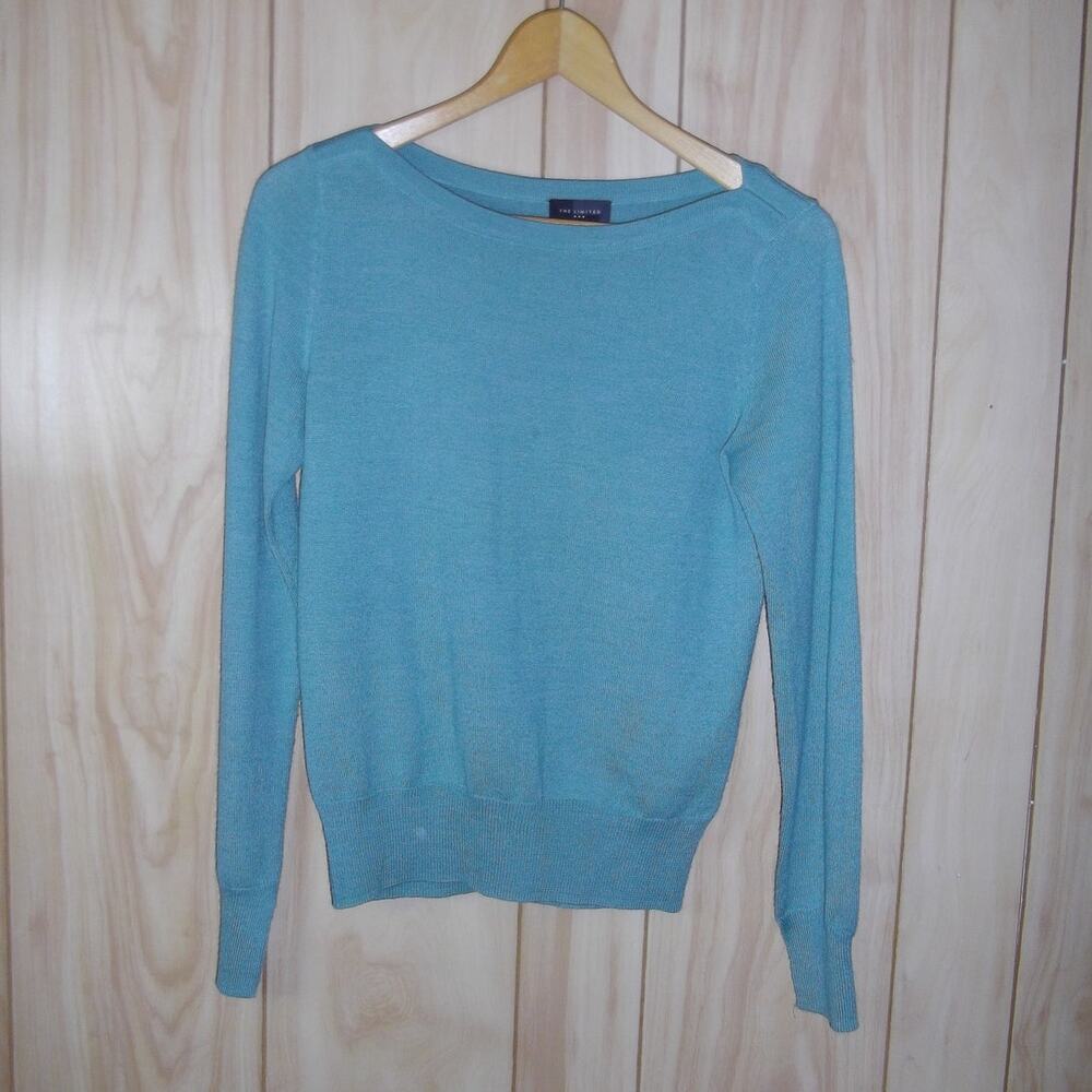 The Limited Round Neck Long Sleeve Sweater XS
